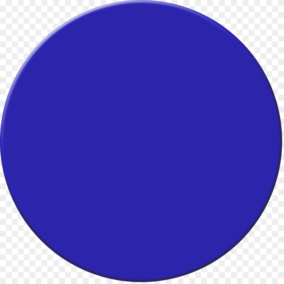 Blue Ball Blue Solid Circle, Sphere Free Png Download