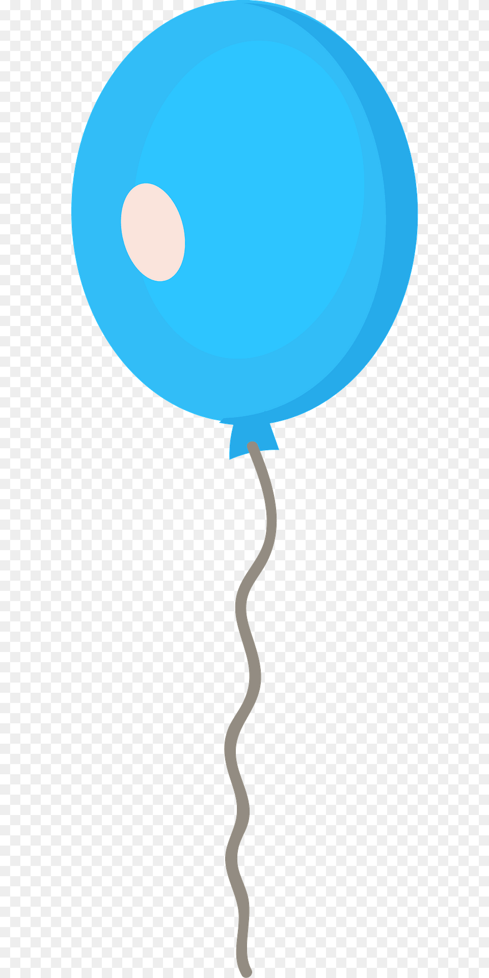 Blue Balloon Clipart Png Image