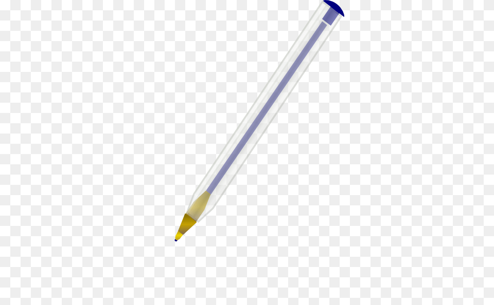 Blue Ballpoint Pen Clip Art, Pencil, Blade, Dagger, Knife Png Image