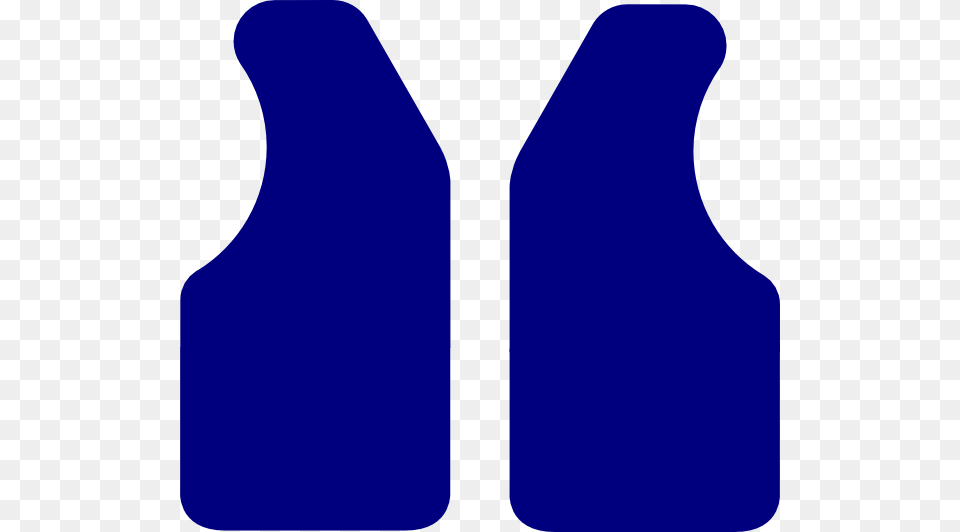 Blue Bandana Clipart, Clothing, Lifejacket, Vest, Home Decor Png Image