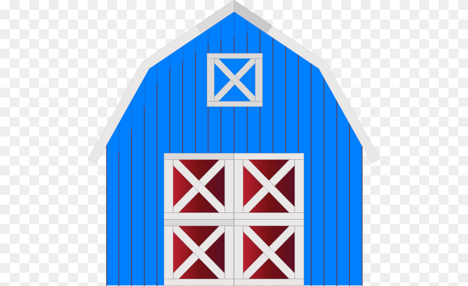 Blue Barn Clip Art Paper Cut Out Of Barn, Architecture, Building, Countryside, Farm Png