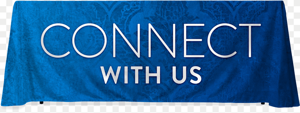 Blue Baroque Connect Connect With Us Banner, Text, Cushion, Home Decor Png Image