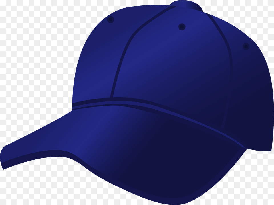 Blue Baseball Cap Clipart, Baseball Cap, Clothing, Hat Png