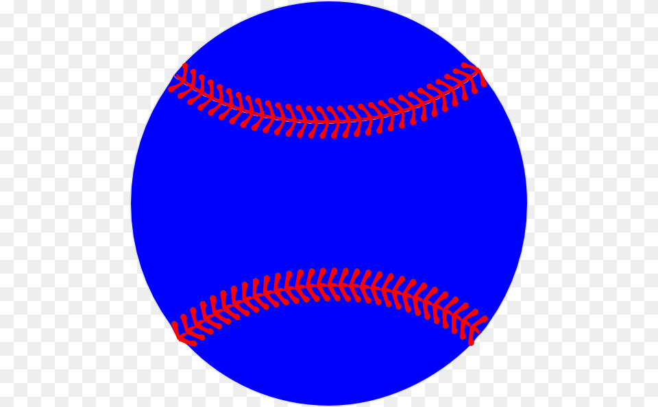 Blue Baseball Red Lacing Clip Arts Sphere, Ball, Baseball (ball), Sport Free Png Download