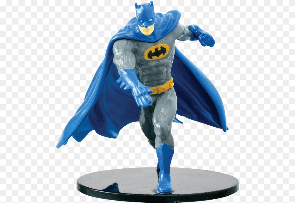 Blue Batman Action Figure, Cape, Clothing, Toy, Figurine Png