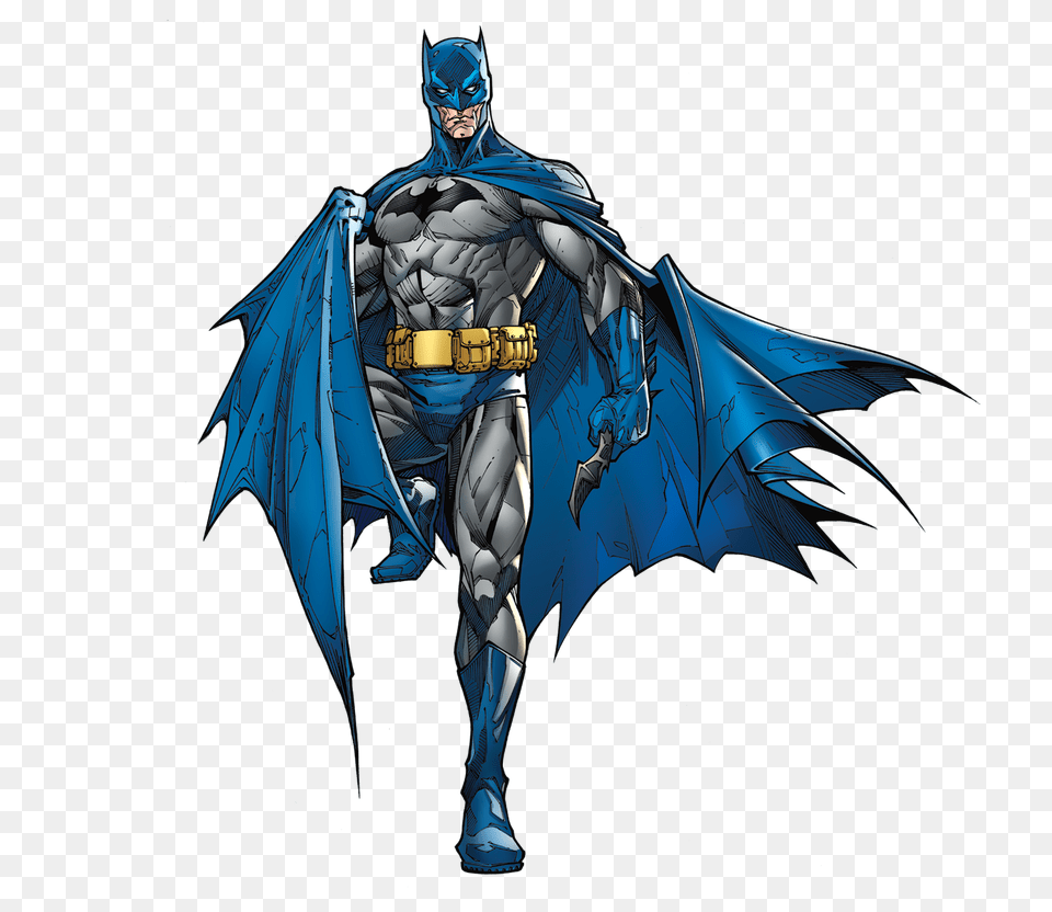 Blue Batman Character, Adult, Male, Man, Person Free Png Download