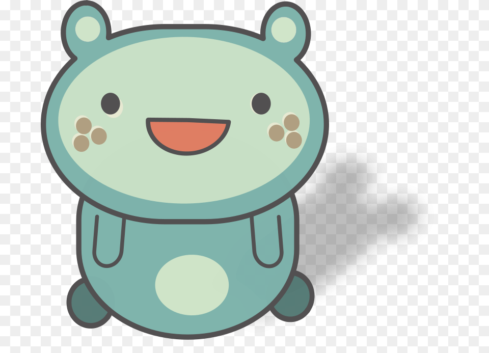 Blue Bear Critter, Plush, Toy Png Image