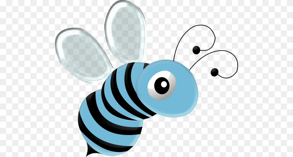 Blue Bee Cartoon, Animal, Disk, Honey Bee, Insect Free Transparent Png