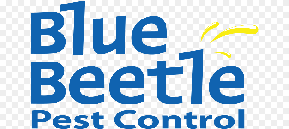 Blue Beetle Pest Control Poster, Text Png Image