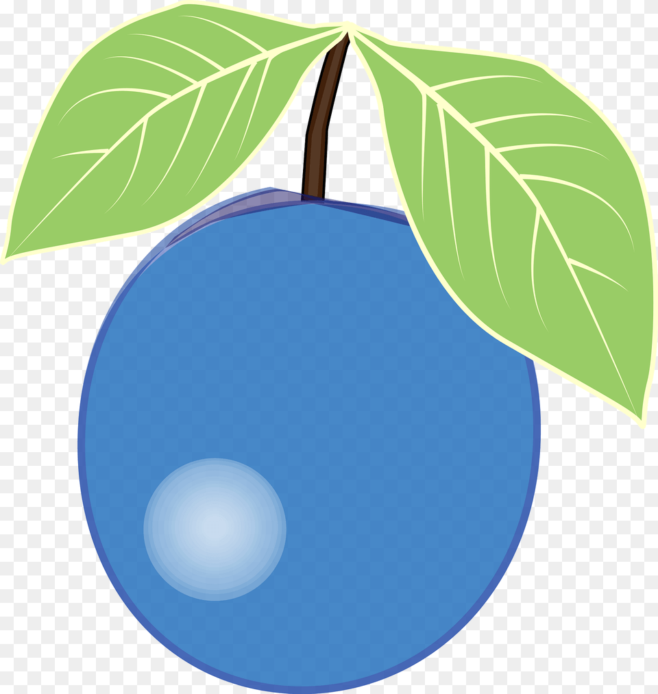 Blue Berry On The Stem Clipart, Food, Fruit, Leaf, Plant Png