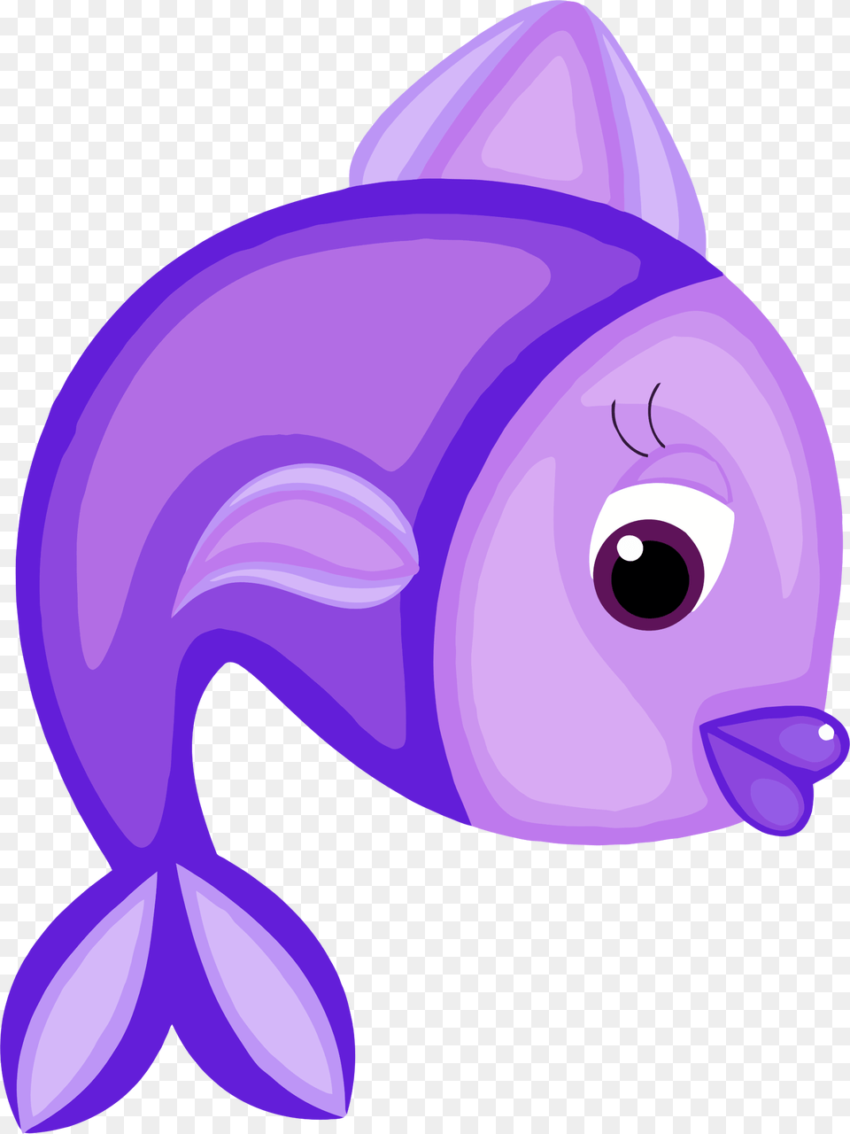 Blue Big Image Blue Fish Clip Art, Purple, Animal, Dolphin, Mammal Png