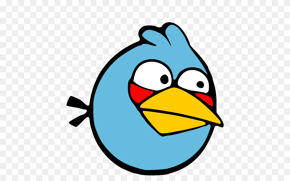 Blue Bird Angry Birds Characters Angry Birds Angry, Animal, Beak, Jay, Fish Free Png