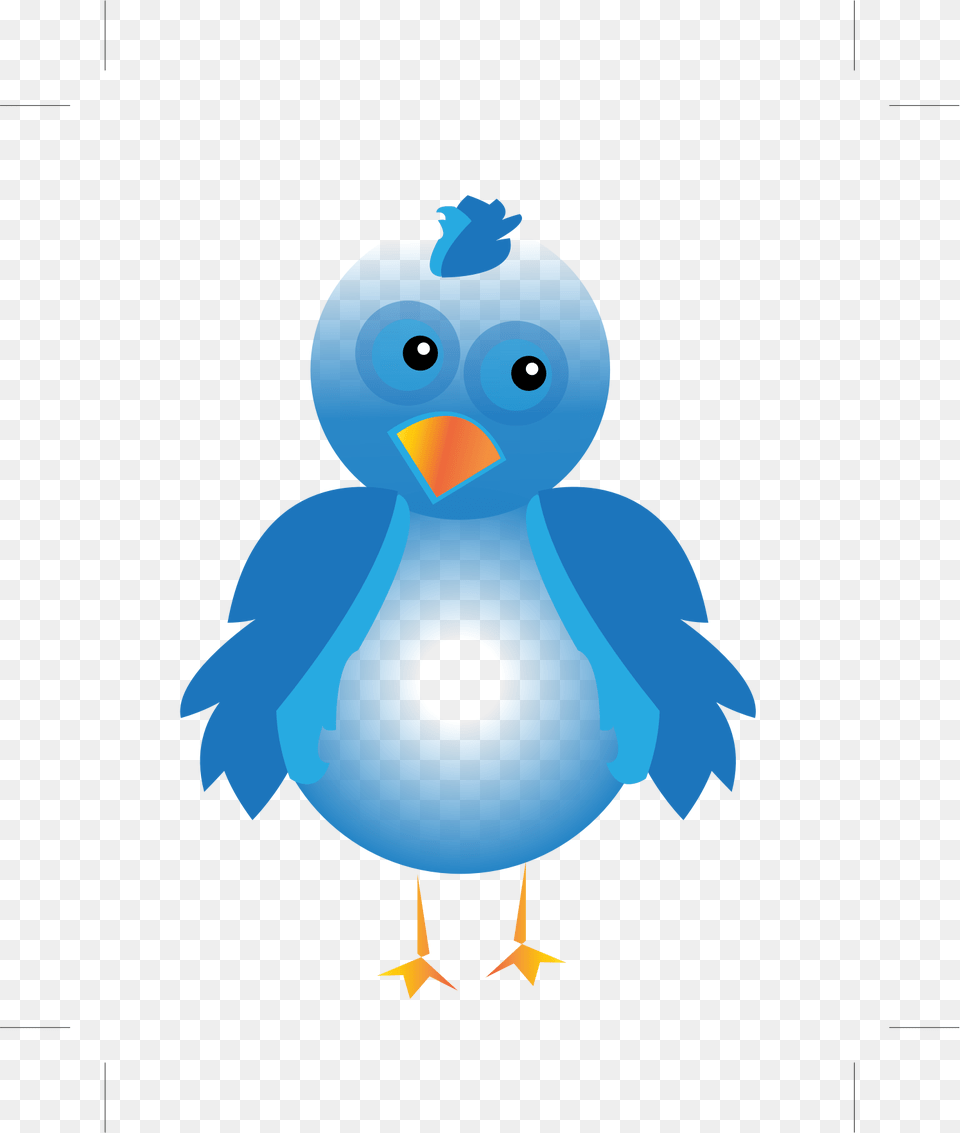 Blue Bird Cartoon Style Icons, Animal, Beak, Fish, Sea Life Png Image