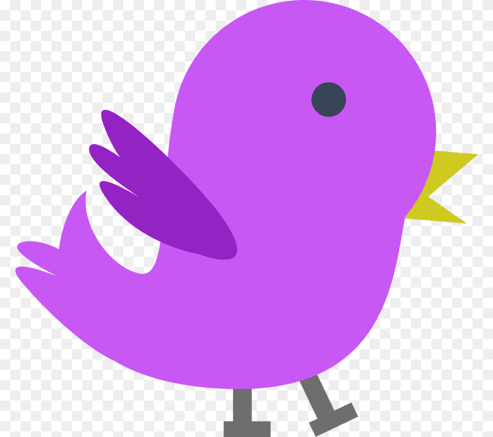 Blue Bird Clipart Transparent, Purple, Astronomy, Moon, Nature Png Image