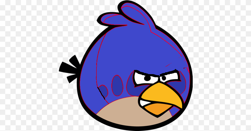 Blue Bird Fanon Angry Birds Wiki Fandom Angry Birds Characters, Cap, Clothing, Hat, Bag Free Png Download