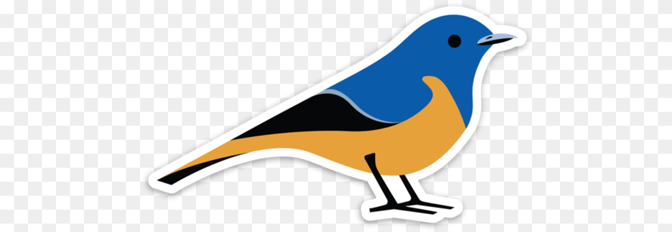 Blue Bird Sticker Old World Flycatchers, Animal, Jay, Finch, Bluebird Free Transparent Png