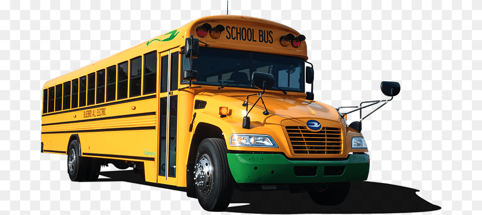 Blue Bird Vision Electric Bus School Bus, Transportation, Vehicle, School Bus, Bumper Free Png