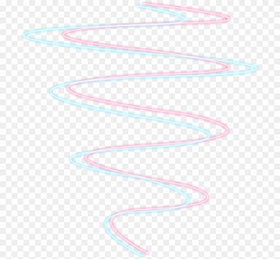 Blue Blueaesthetic Remixit Sticker Interesting Calligraphy, Light, Neon, Spiral, Coil Free Transparent Png