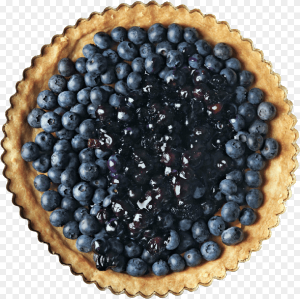 Blue Blueberry Pie Polyvore Moodboard Filler Food Blueberry, Berry, Fruit, Plant, Plate Free Png Download