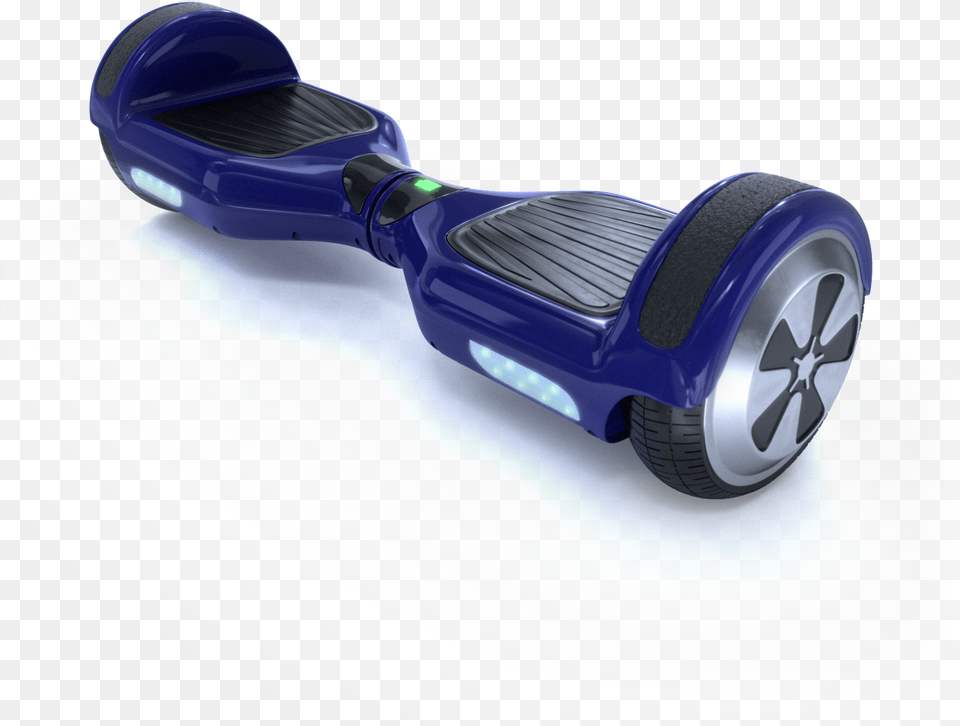 Blue Bluetooth Hoverboard Self Balancing Scooter, Alloy Wheel, Vehicle, Transportation, Tire Png
