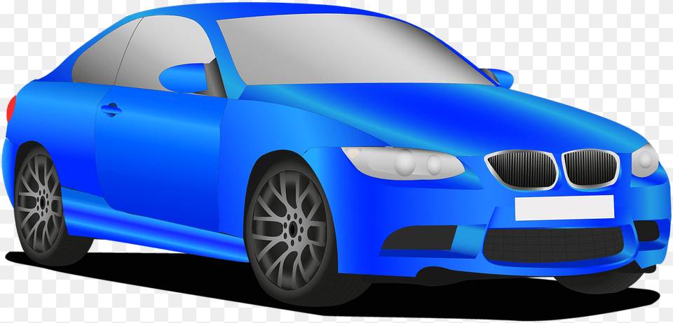 Blue Bmw Car Clipart, Vehicle, Coupe, Transportation, Sports Car Free Png