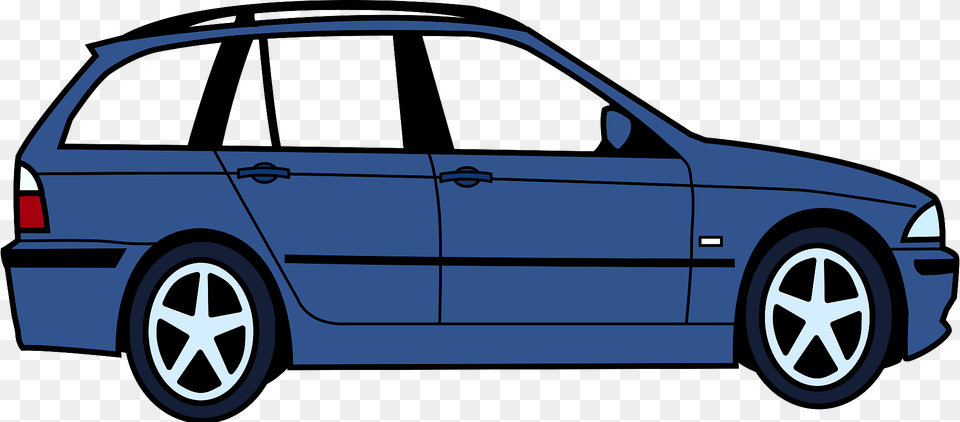 Blue Bmw Touring Clipart, Alloy Wheel, Vehicle, Transportation, Tire Free Transparent Png