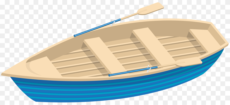 Blue Boat Transparent Clip Art, Dinghy, Transportation, Vehicle, Watercraft Png Image