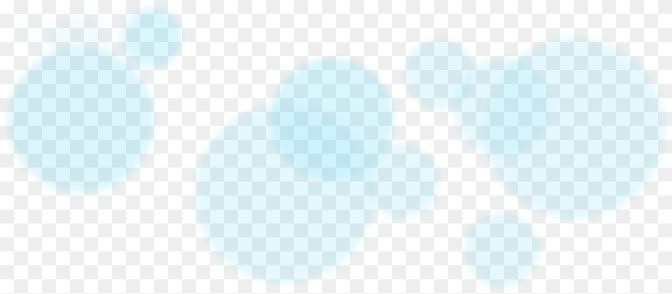 Blue Bokeh Effect, Home Decor Free Transparent Png