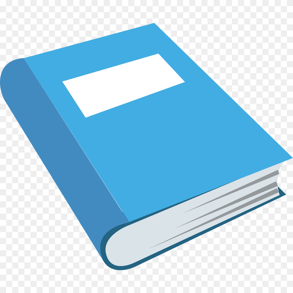 Blue Book Emoji Clipart Free Transparent Png