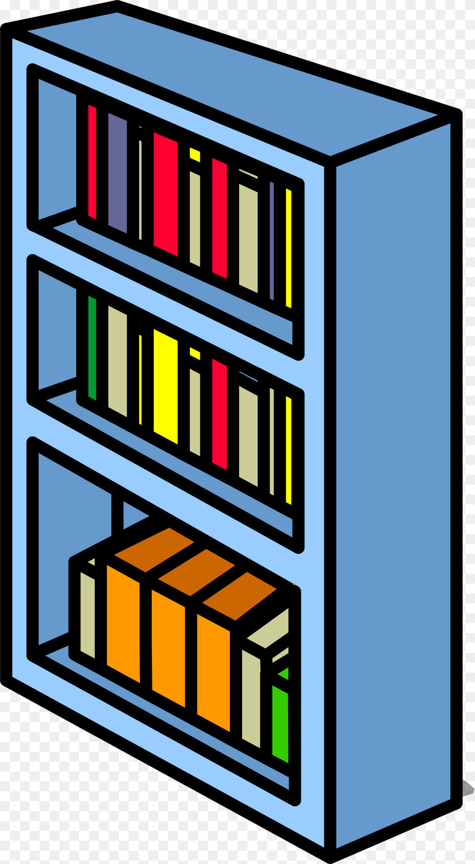 Blue Bookshelf Sprite 006 Bookcase, Furniture, Shelf, Gate, Book Free Transparent Png
