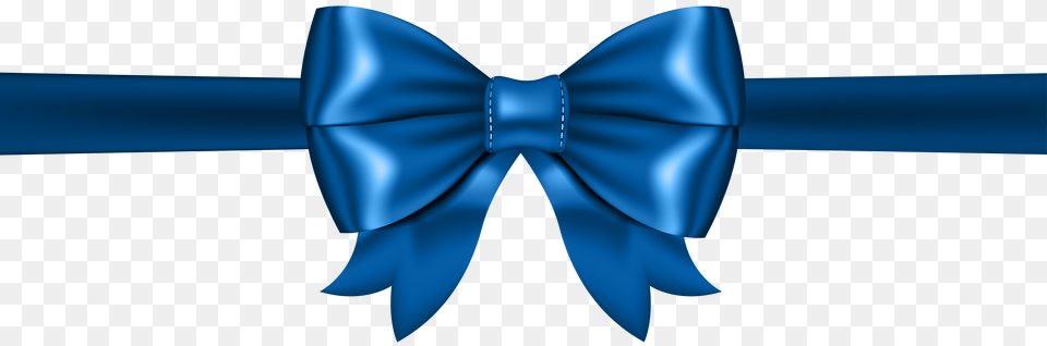 Blue Bow Clip, Accessories, Formal Wear, Tie, Bow Tie Free Png