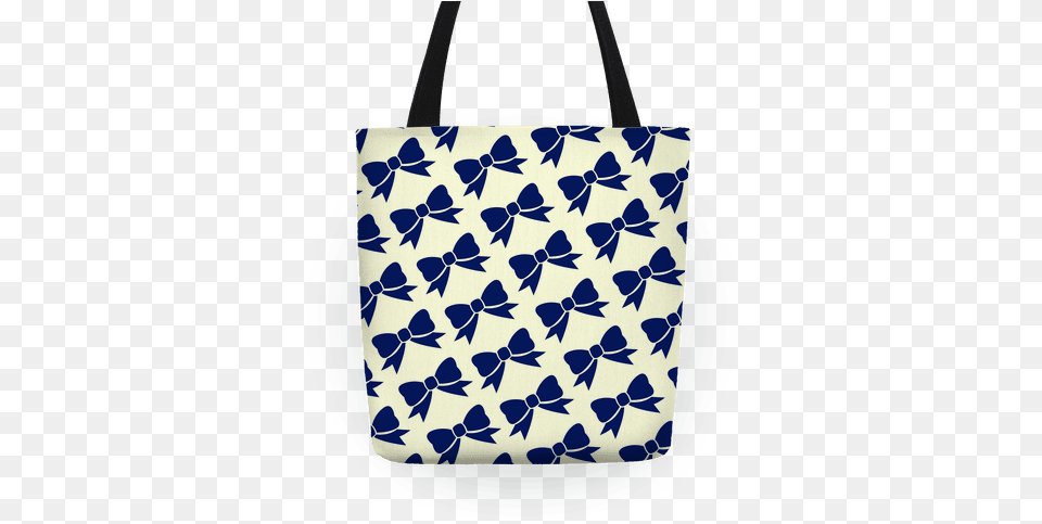 Blue Bow Pattern Tote Athens Coat Of Arms, Accessories, Bag, Handbag, Purse Free Png Download