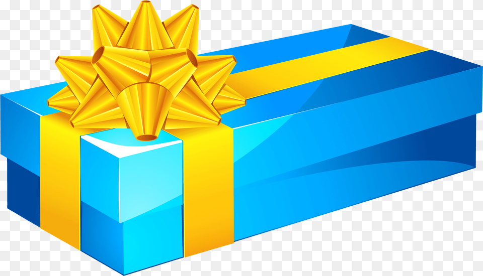 Blue Box Best Web, Gift Png