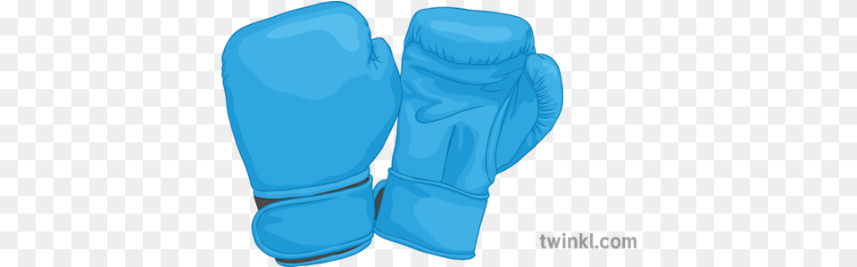 Blue Boxing Gloves Illustration Twinkl Boxing, Clothing, Glove Png
