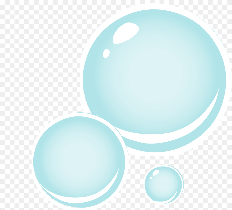Blue Bubbles Clipart, Sphere, Bubble Png Image