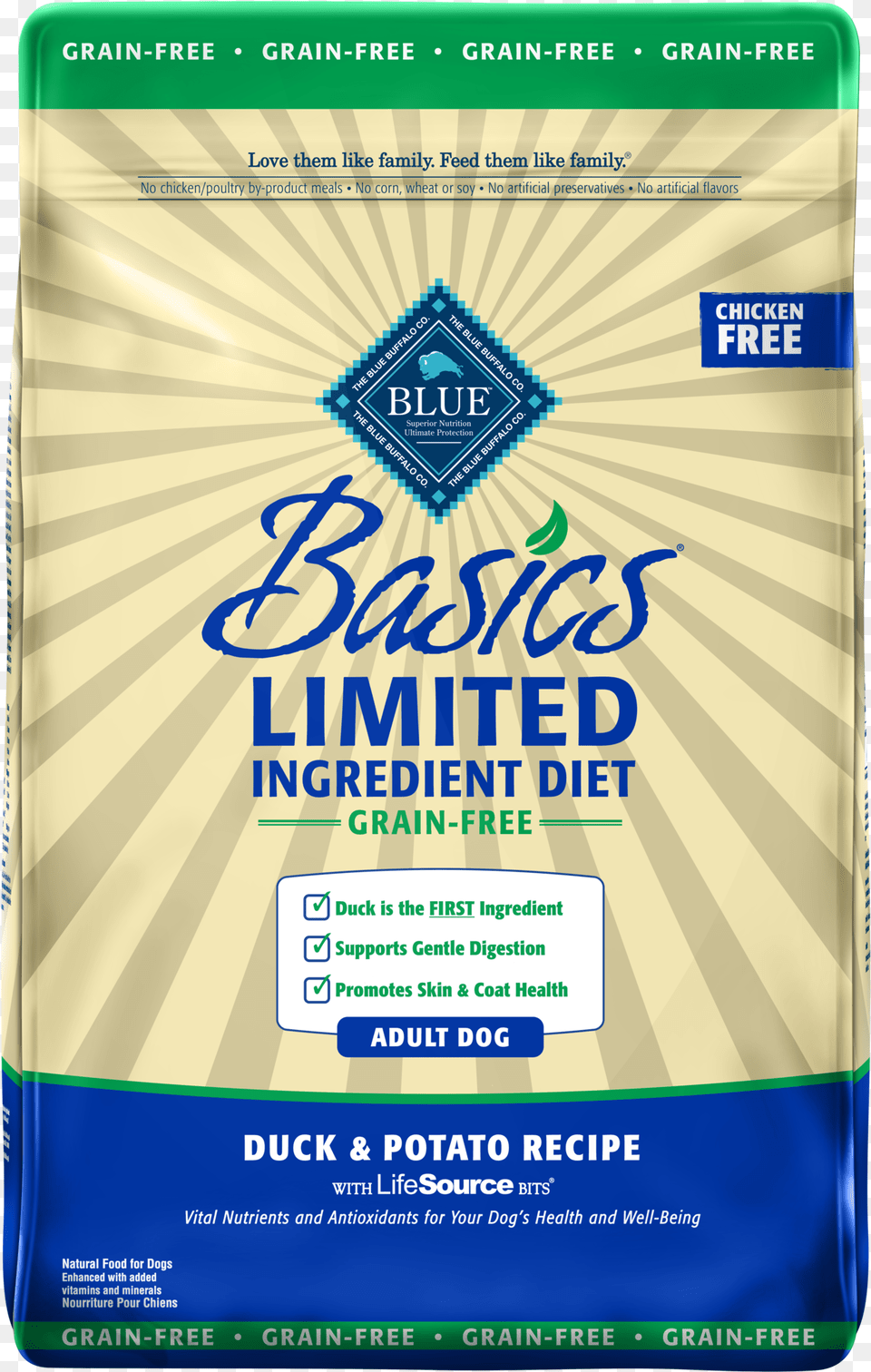 Blue Buffalo Basics Lamb And Potato Large Breed, Advertisement, Powder, Food Free Transparent Png