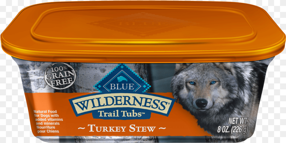 Blue Buffalo Wilderness Trail Tubs Grain Turkey Dog Food, Animal, Canine, Mammal, Pet Free Png Download