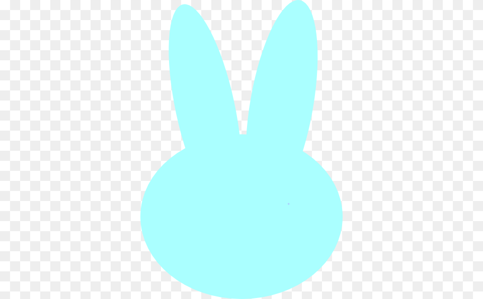 Blue Bunny Head Clip Art, Animal, Mammal, Rabbit Png Image