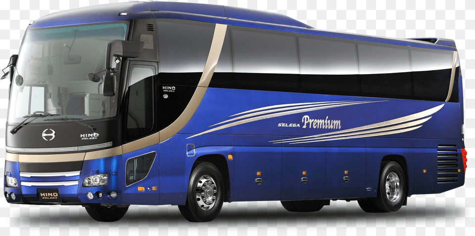 Blue Bus, Transportation, Vehicle, Tour Bus, Machine Png