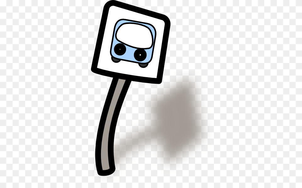 Blue Bus Stop Clip Art For Web, Smoke Pipe, Electronics Png Image