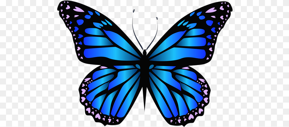 Blue Butterfly Clipar Blue And Purple Butterfly, Art, Animal, Bow, Weapon Png Image