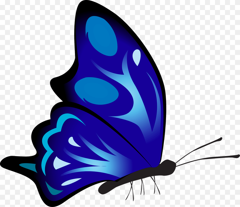 Blue Butterfly Clipart, Animal, Insect, Invertebrate, Food Free Png