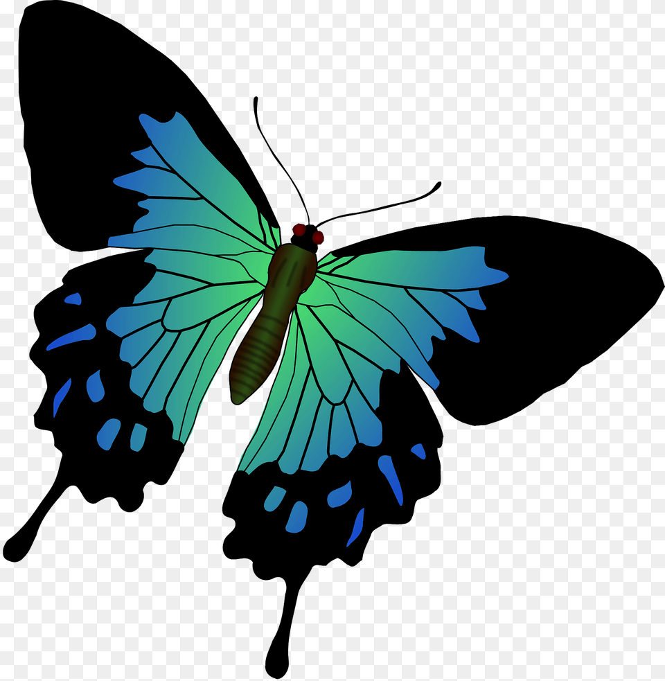 Blue Butterfly Clipart, Animal, Insect, Invertebrate Free Png Download
