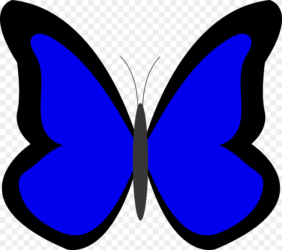 Blue Butterfly Clipart, Animal, Insect, Invertebrate, Smoke Pipe Png Image