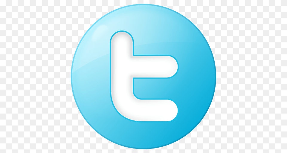 Blue Button Round Social Twitter Icon, Text, Symbol Free Transparent Png