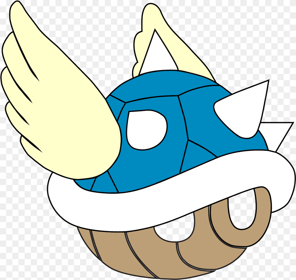 Blue By Chupacabrathing Mario Kart Blue Shell Drawing, Sport, Ball, Soccer Ball, Soccer Free Png Download