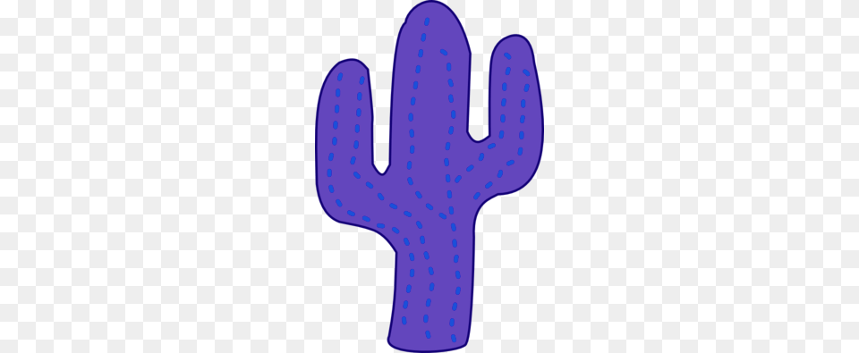 Blue Cactus Clipart Explore Pictures, Clothing, Glove, Purple, Smoke Pipe Png Image