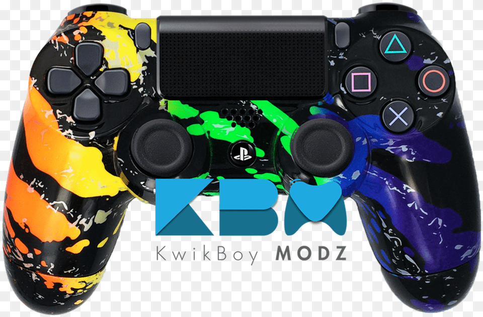 Blue Camo Controller, Electronics, Machine, Wheel, Joystick Free Png Download