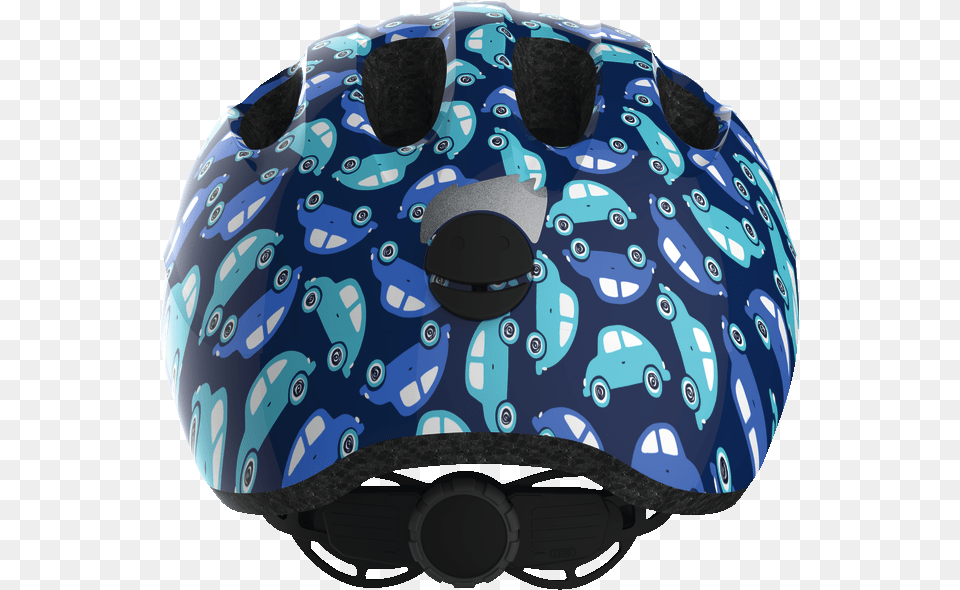 Blue Car Back View Bicycle Helmet, Crash Helmet, Clothing, Hardhat Png