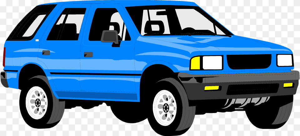 Blue Car Clipart Suv, Transportation, Vehicle, Machine, Wheel Png